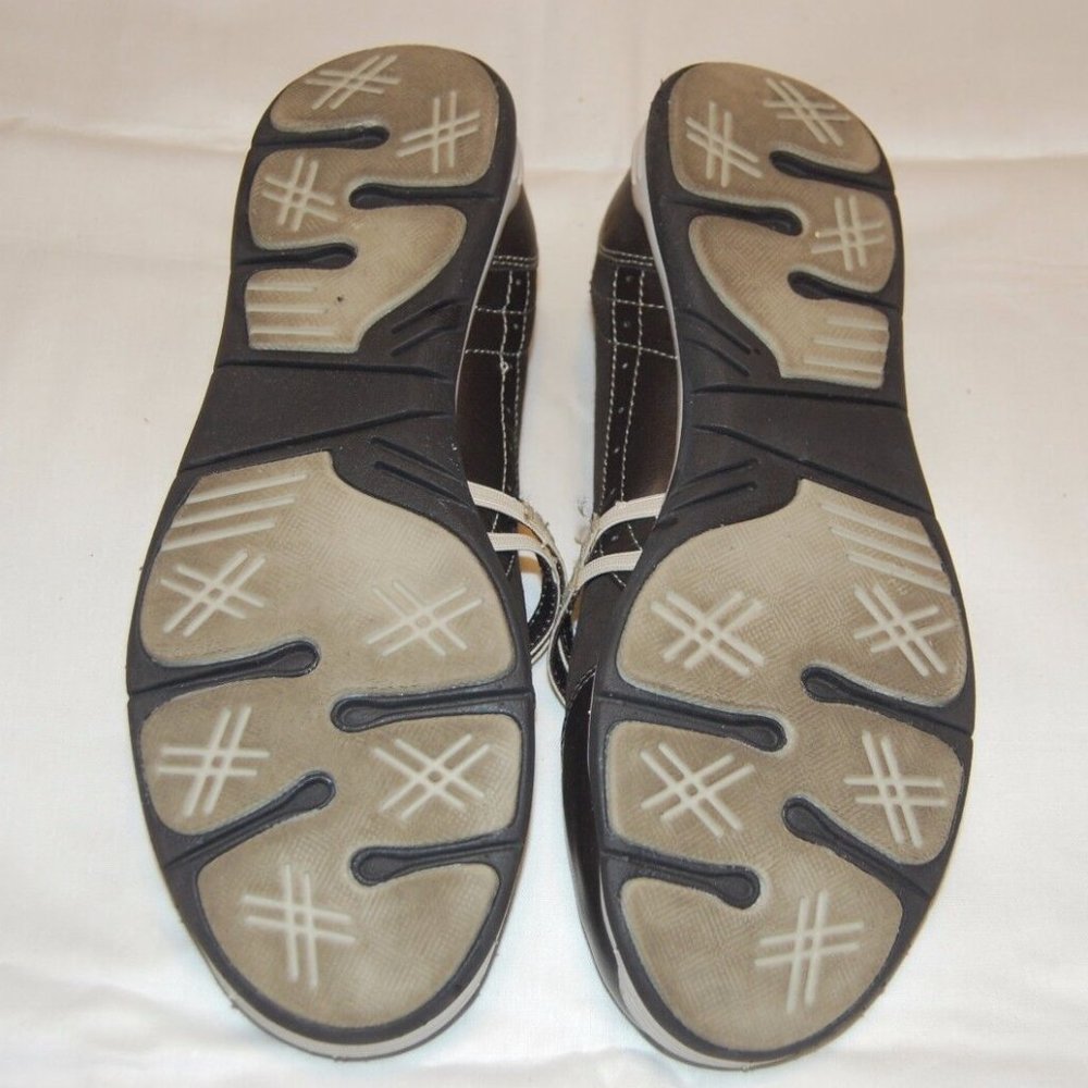 Seven7 "Saturday" Athletic Flat Leather Dark Brown Mary Janes Shoes Sz 8, used - Picture 11 of 12